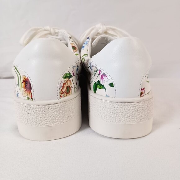 Johnny Was Downtown Fiska Multicolor Leather Sneakers Women 7 Authentic $268 - Picture 10 of 11